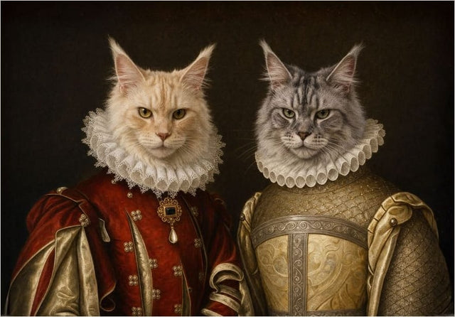 Three Queens 👑, hotový portrét