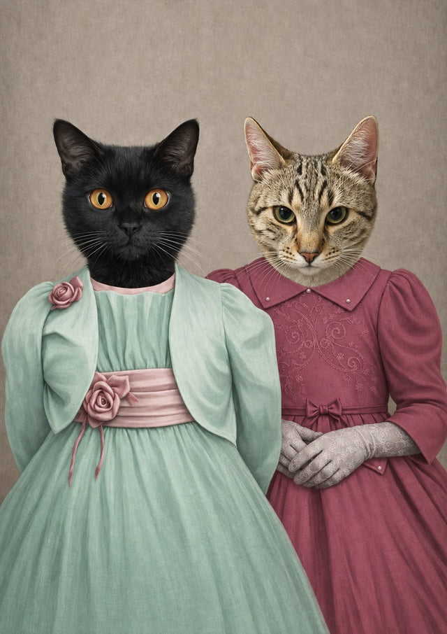 Sisters 🎀, hotový portrét
